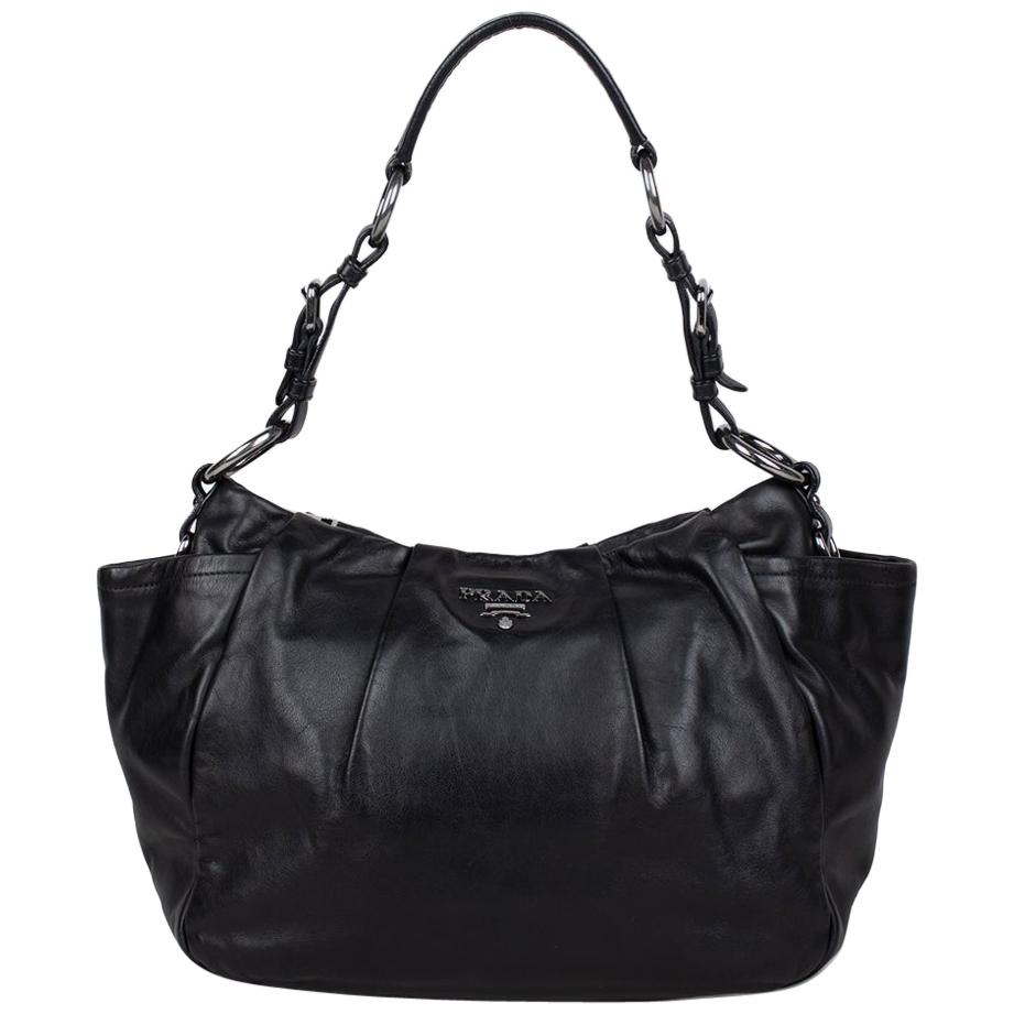 Prada Leather Hobo Bag