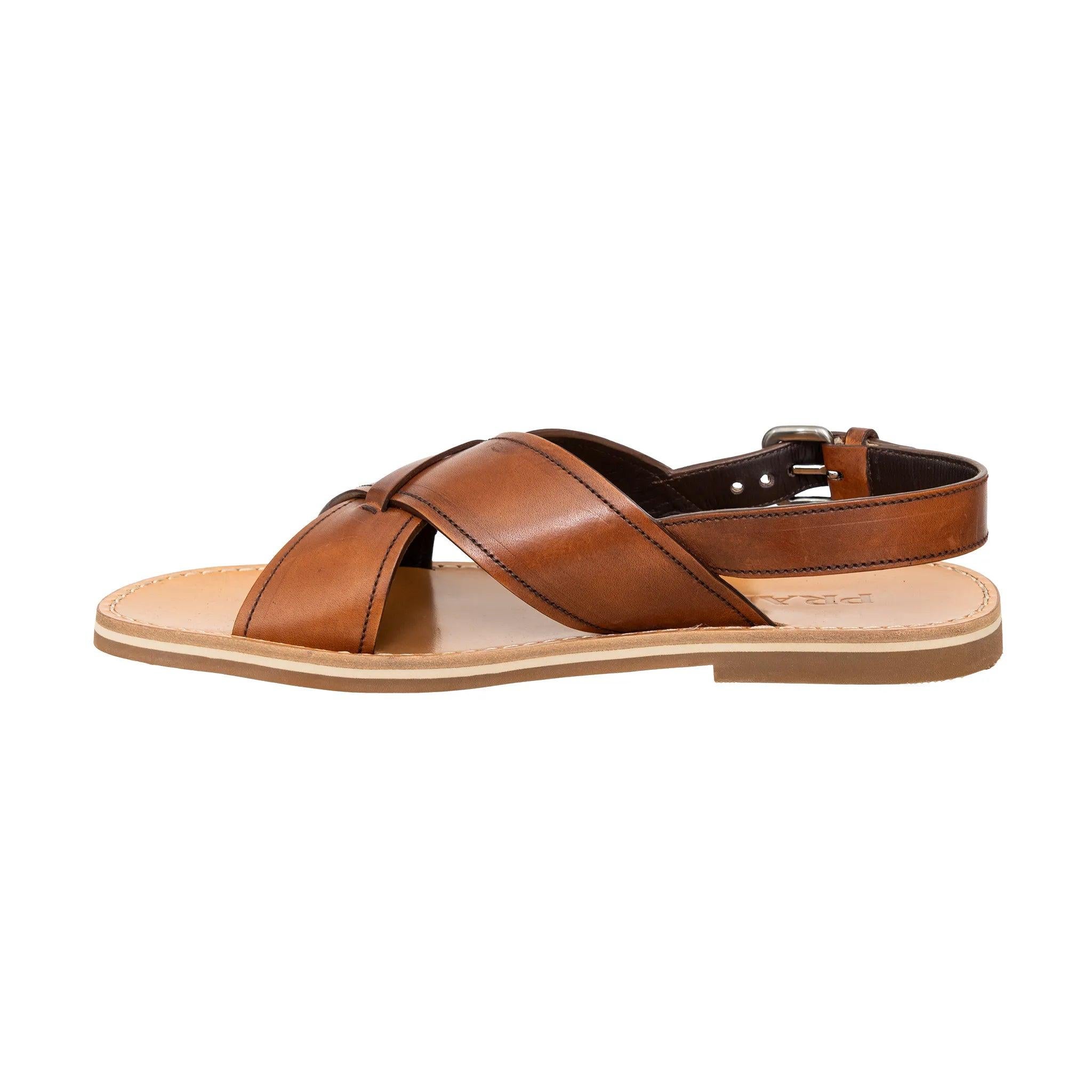 Sandales en cuir de Prada - années 10 en vente 1