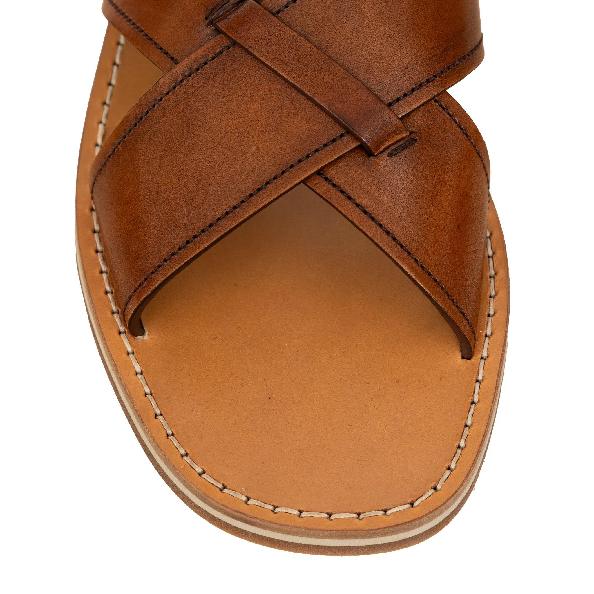 Sandales en cuir de Prada - années 10 en vente 4