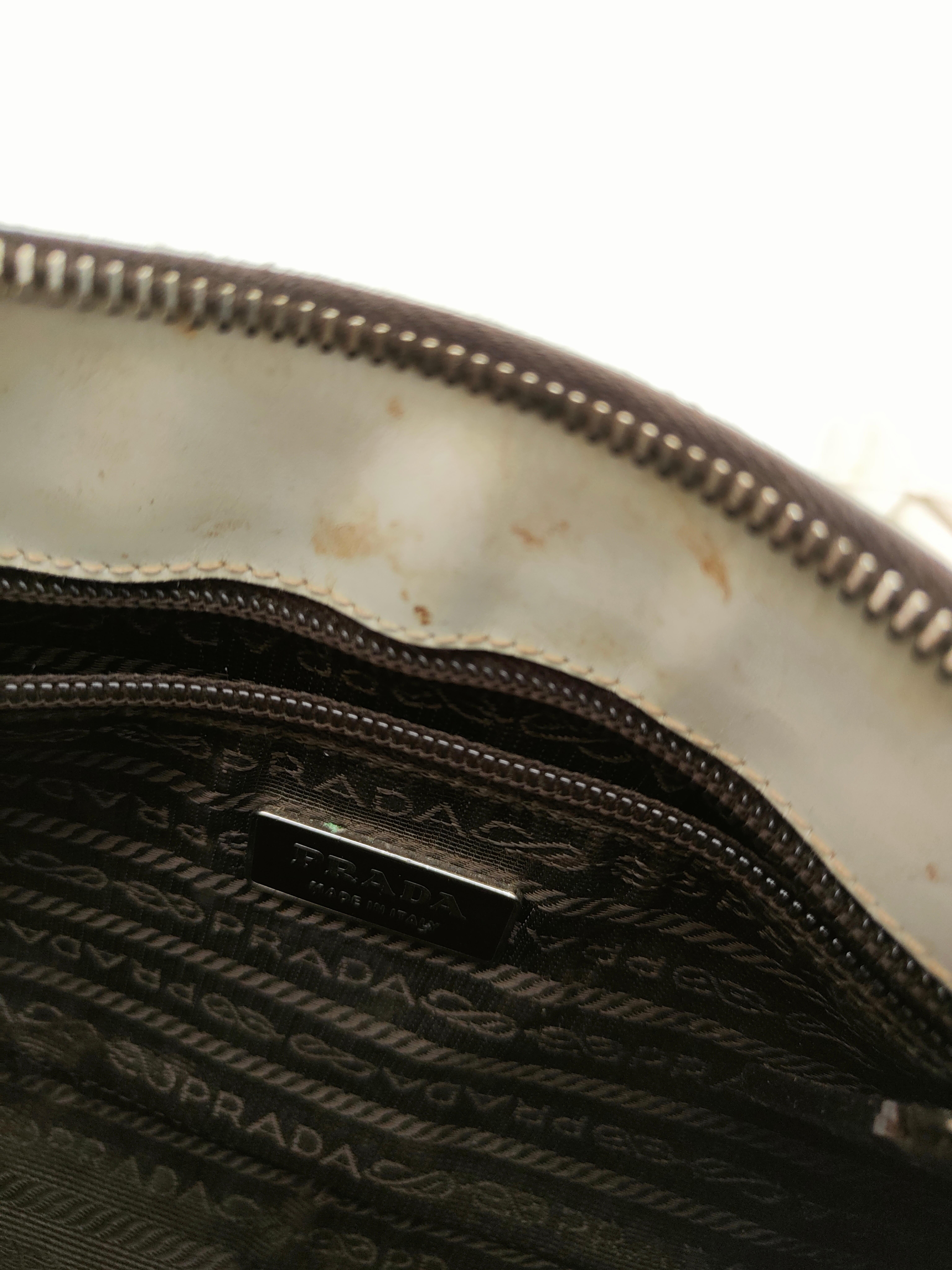 Prada leather shoulder bag 1