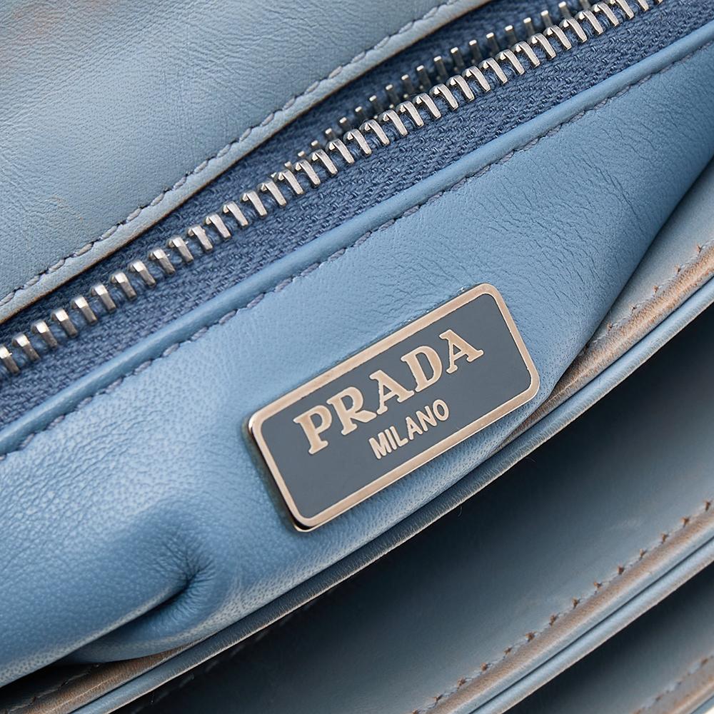 light blue prada bag