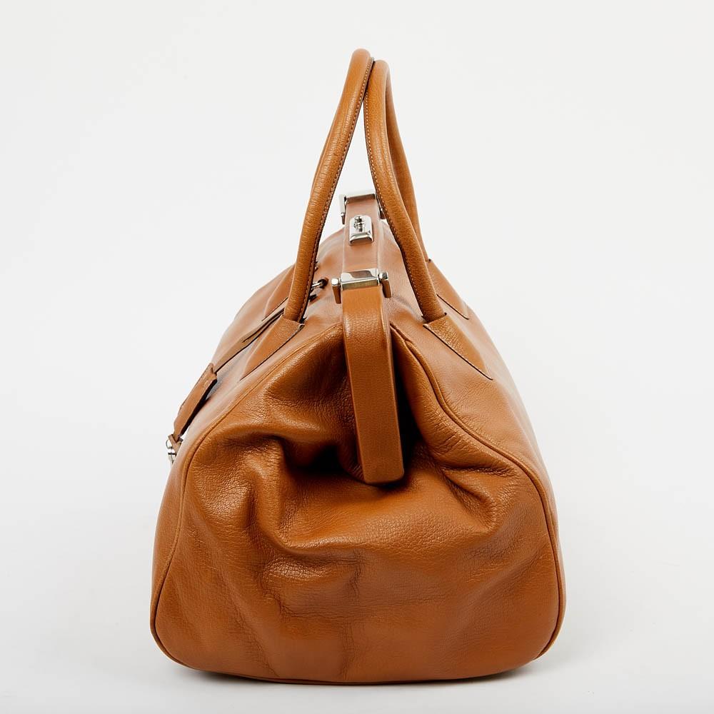 Prada Light Brown Doctor's Bag 7