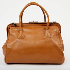 Prada Light Brown Doctor's Bag