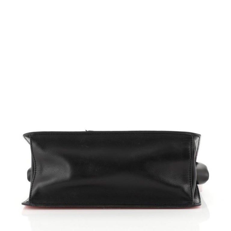 Prada Light Frame Shoulder Bag Saffiano Leather with Applique Small at ...
