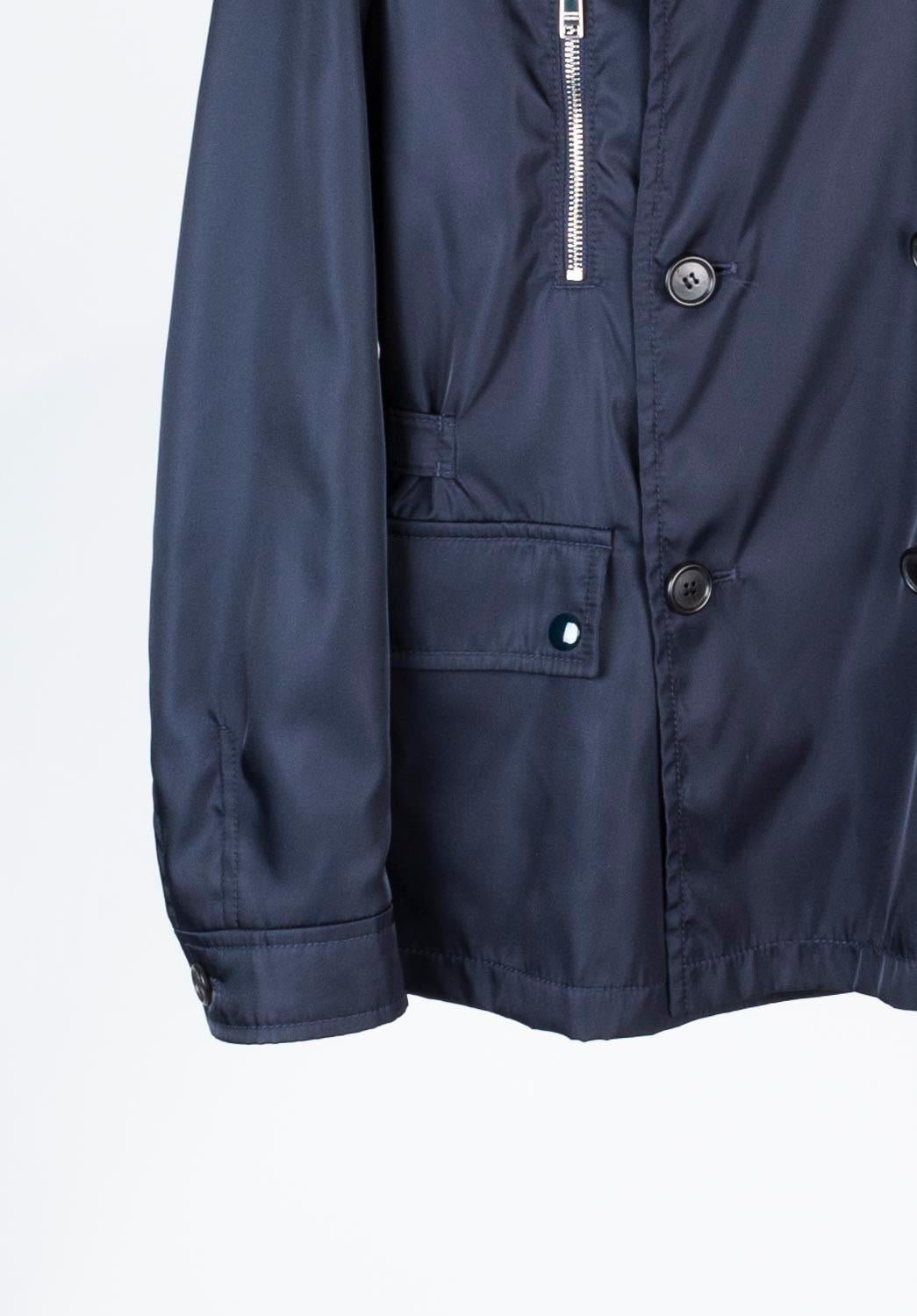 Prada light jacket Homme veste safari multi zip Taille ITA48/Medium, S797 Bon état - En vente à Kaunas, LT