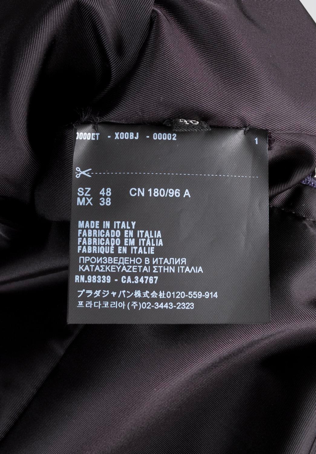 Prada light jacket Homme veste safari multi zip Taille ITA48/Medium, S797 en vente 2