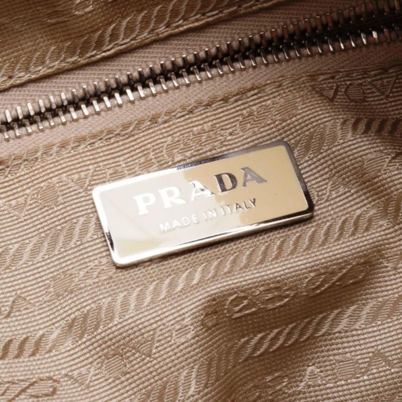 Prada Light Pink Deerskin Convertible Bauletto Bag 3