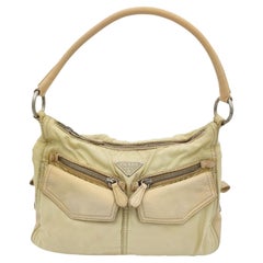 Vintage Prada light pink front pockets shoulder bag