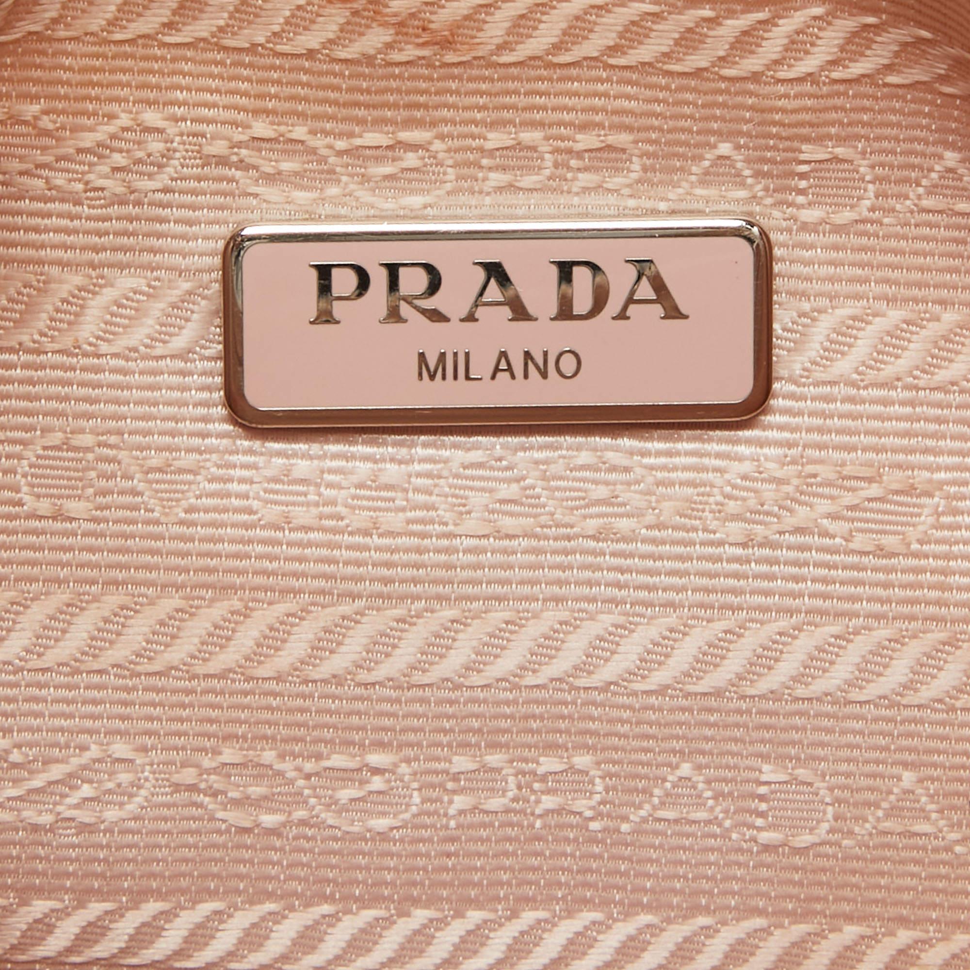 Prada Light Pink Nylon Re-Edition 2000 Bag 4
