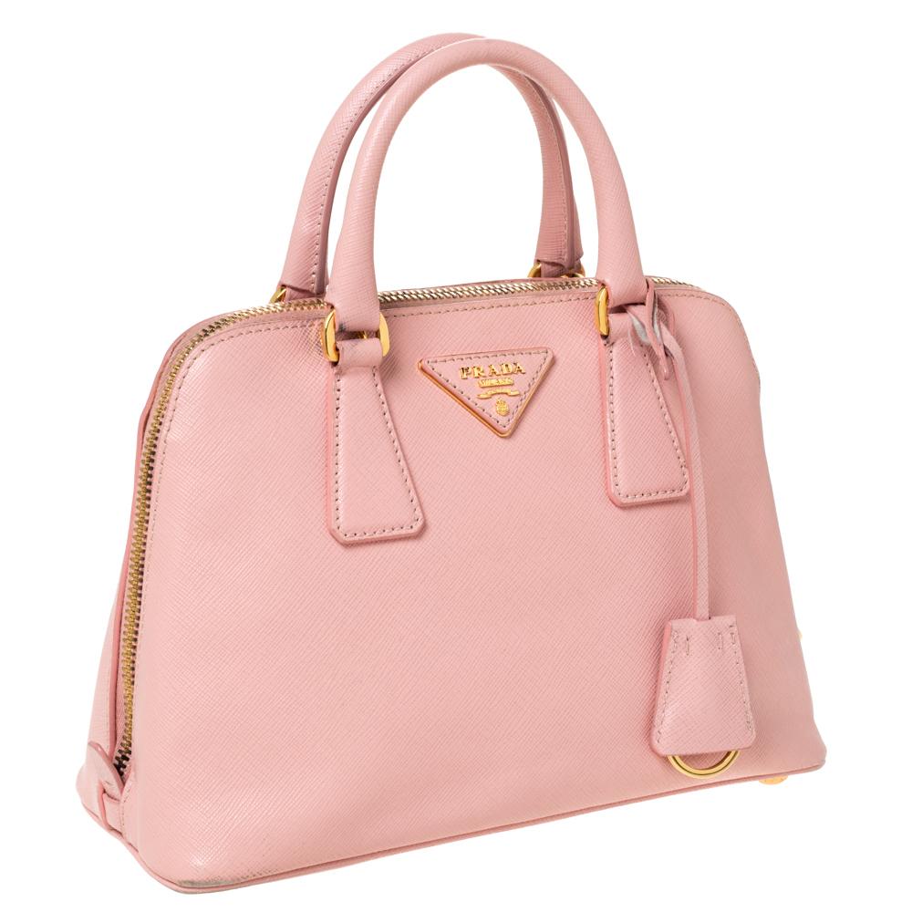 light pink prada bag