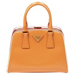 Prada Limited Edition Orange Frame Bag