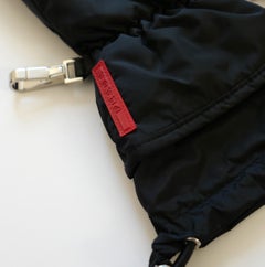 Prada Linea Rossa Archival Nylon & Leather Ski Gloves