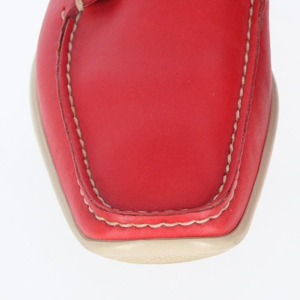 Prada Linea Rossa Vintage leather 90s boat loafers For Sale 3