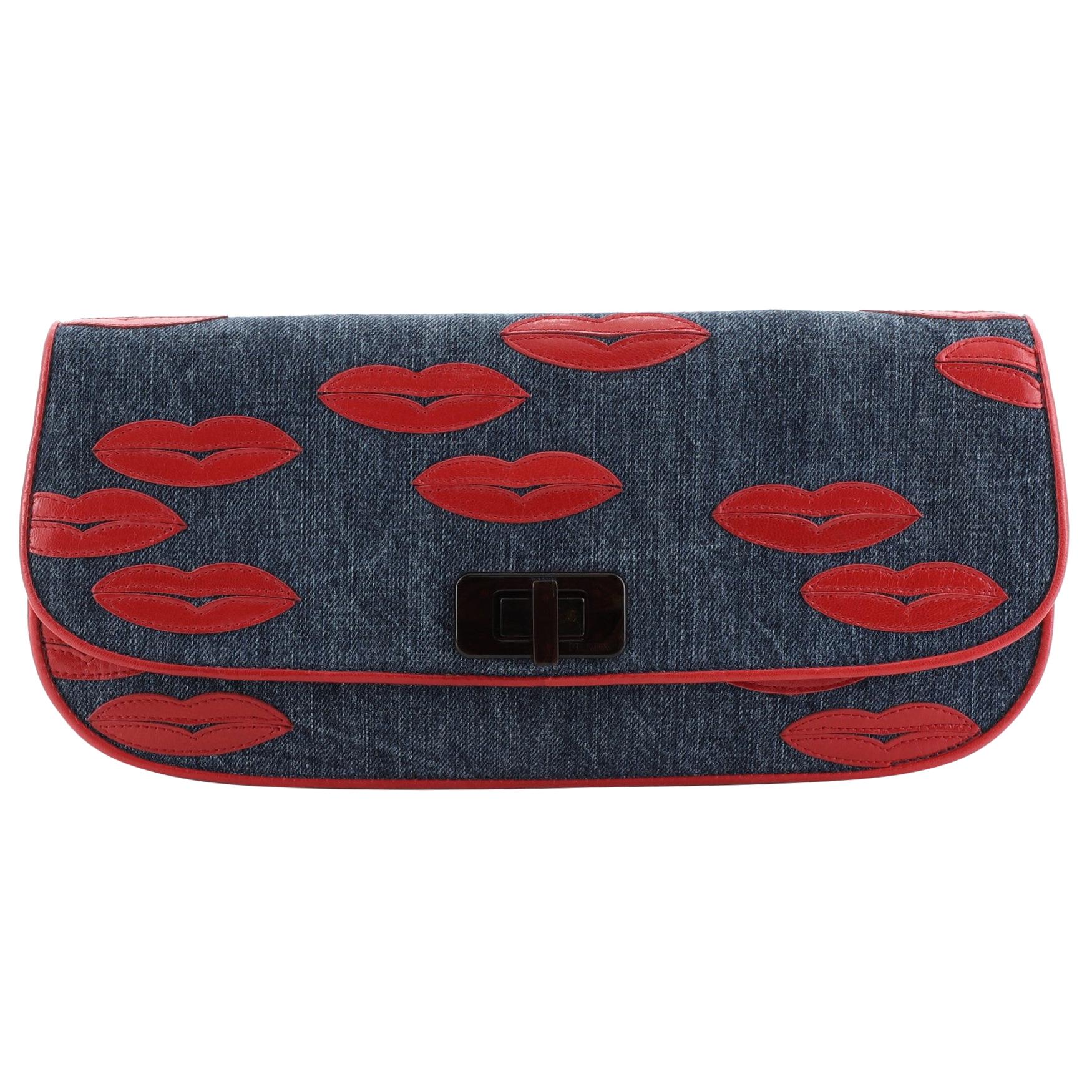 prada lips bag