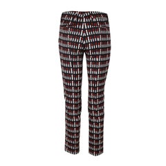 Prada Lipstick Printed Pants