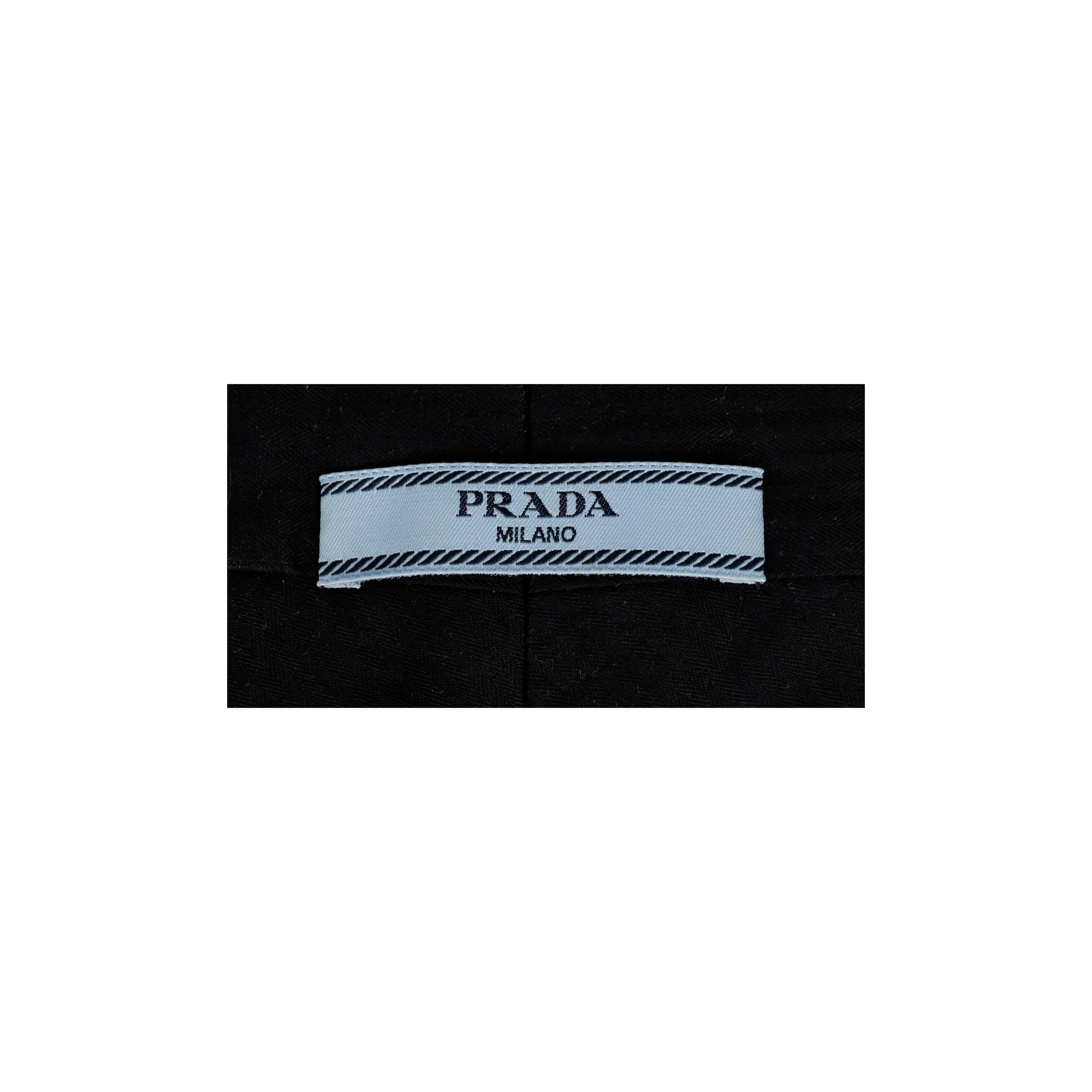 Black Prada Lipstick Printed Pants For Sale