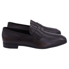Prada Loafer in Brown Leather