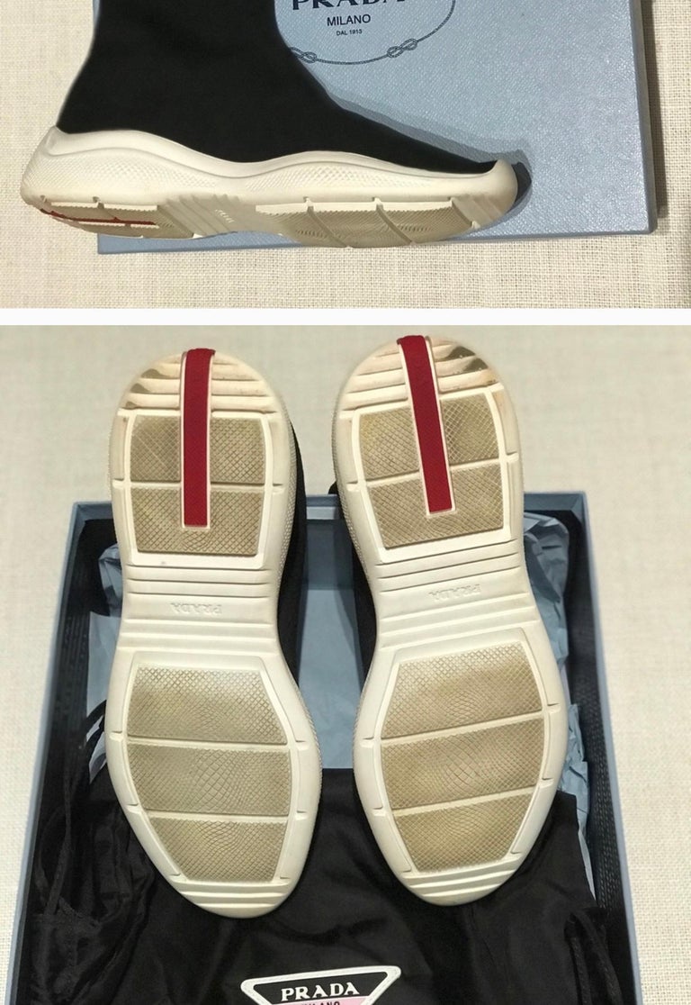 prada sock trainers