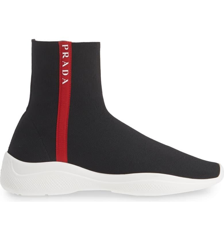 prada sock sneakers