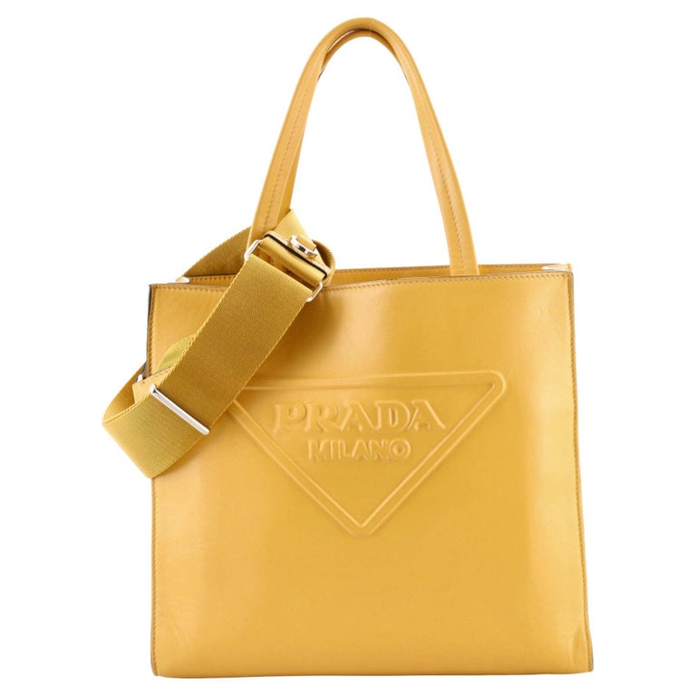 Prada Panier Bucket Bag Saffiano Leather Medium at 1stDibs