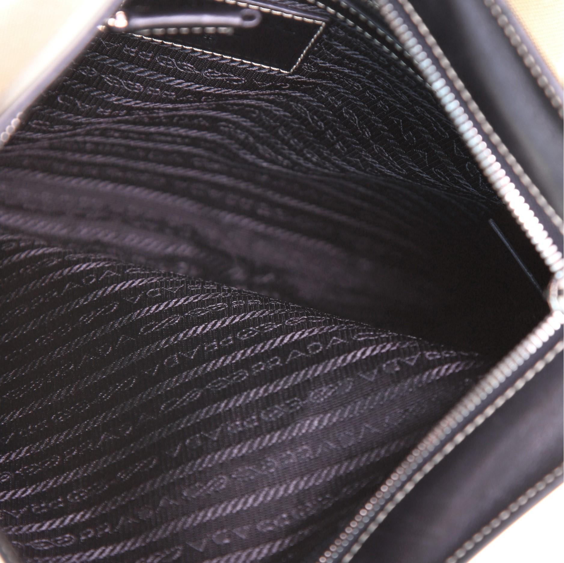 prada canvas sling bag