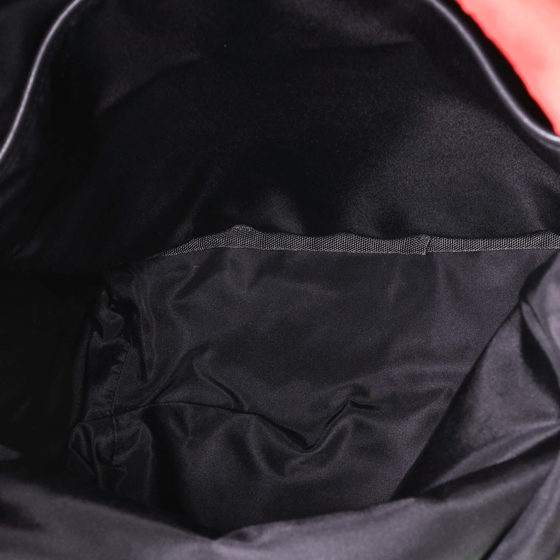 Women's or Men's Prada Logo Patch Backpack Tessuto Large