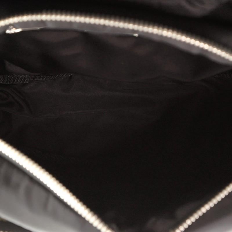 Women's or Men's Prada Logo Patch Zip Backpack Tessuto Small