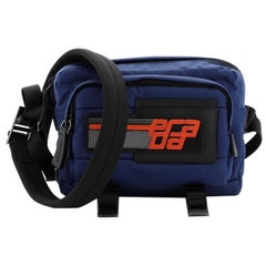 Prada Logo Pocket Crossbody Bag Nylon