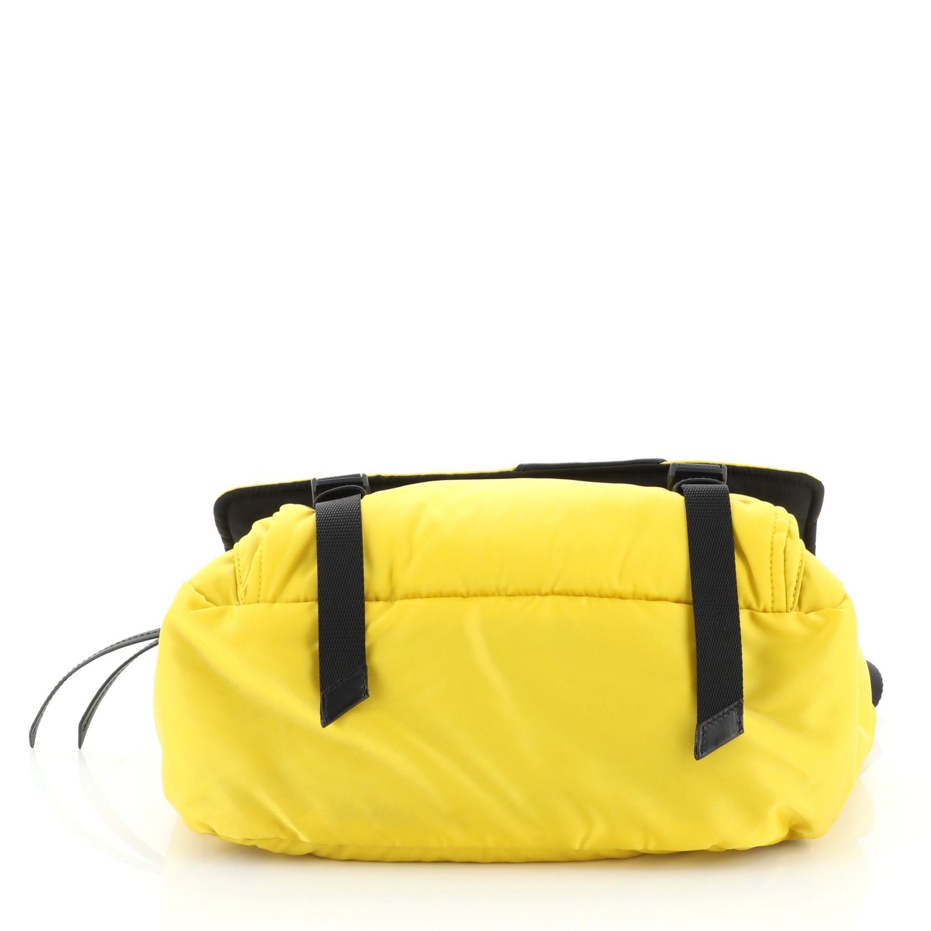 yellow messenger bag