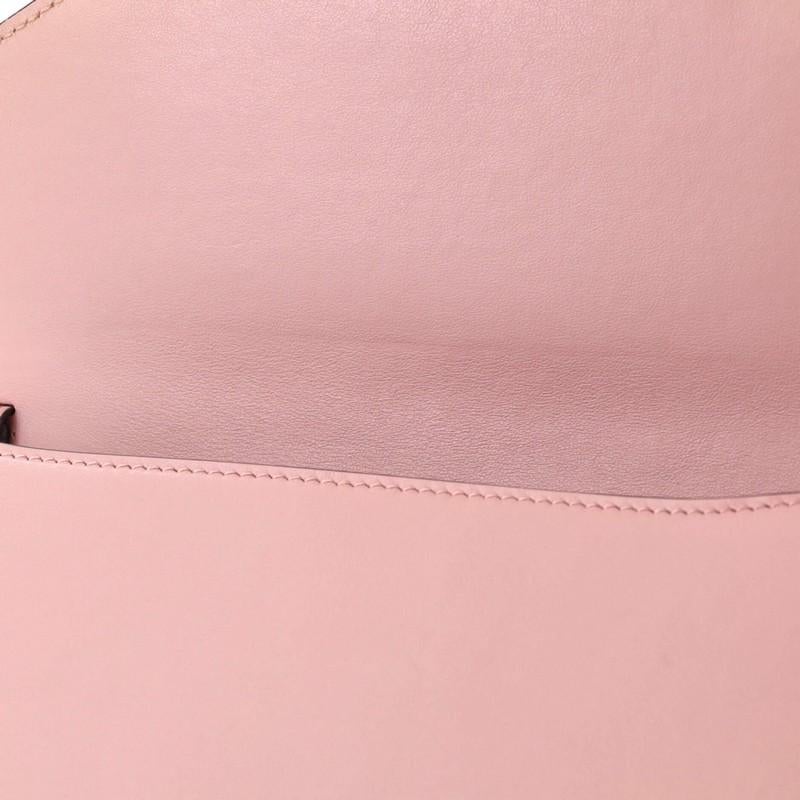 Women's or Men's Prada Logo Turnlock Envelope Shoulder Bag Leather
