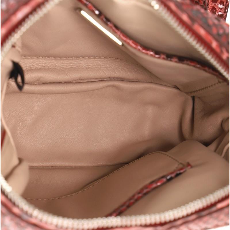 Women's or Men's Prada Lucido Camera Bag Python Small