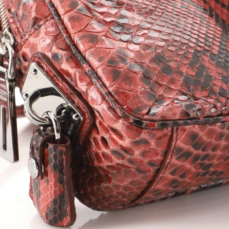 Prada Lucido Camera Bag Python Small 1