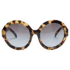 Gafas de sol Prada Lunettes Solaire Oversize Ecaille de Tortue Maxi Round en caja