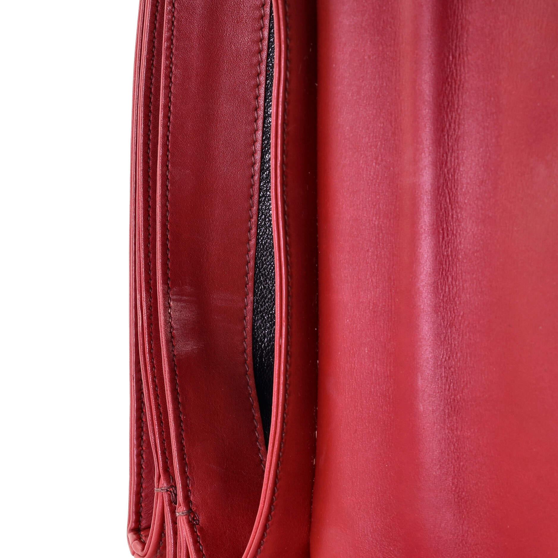 Women's or Men's Prada Lux Chain Lock Flap Bag Vitello Soft Large