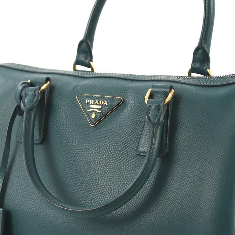 Prada Lux Convertible Boston Bag Saffiano Leather Medium at 1stDibs