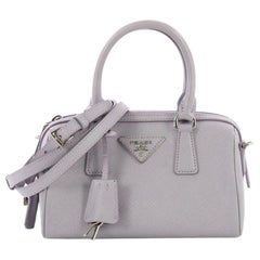 Prada Lux Convertible Boston Bag Saffiano Leather Small