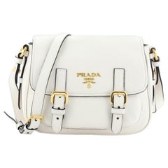 Prada Lux Messenger Bag Vitello Daino Small