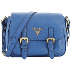 Sac de messageries Prada Lux Vitello Daino Small