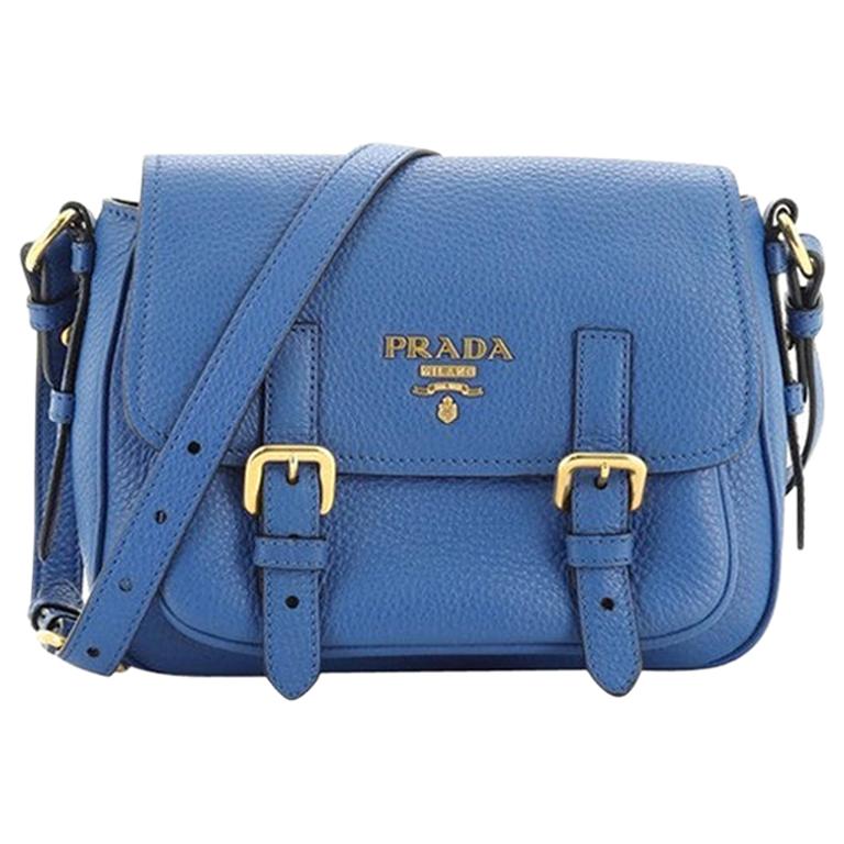 Prada Lux Messenger Bag Vitello Daino Small at 1stDibs