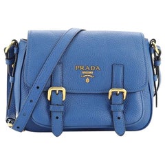 Sac de messageries Prada Lux Vitello Daino Small