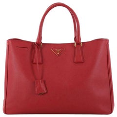 Prada Lux Open Tote Saffiano Leather Large