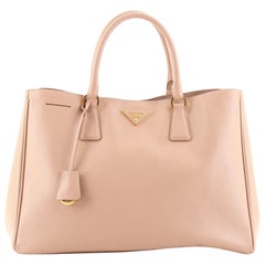 Prada Lux Open Tote Saffiano Leather Medium