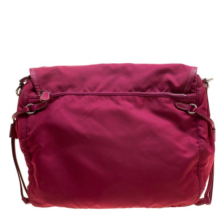 Prada magenta bag