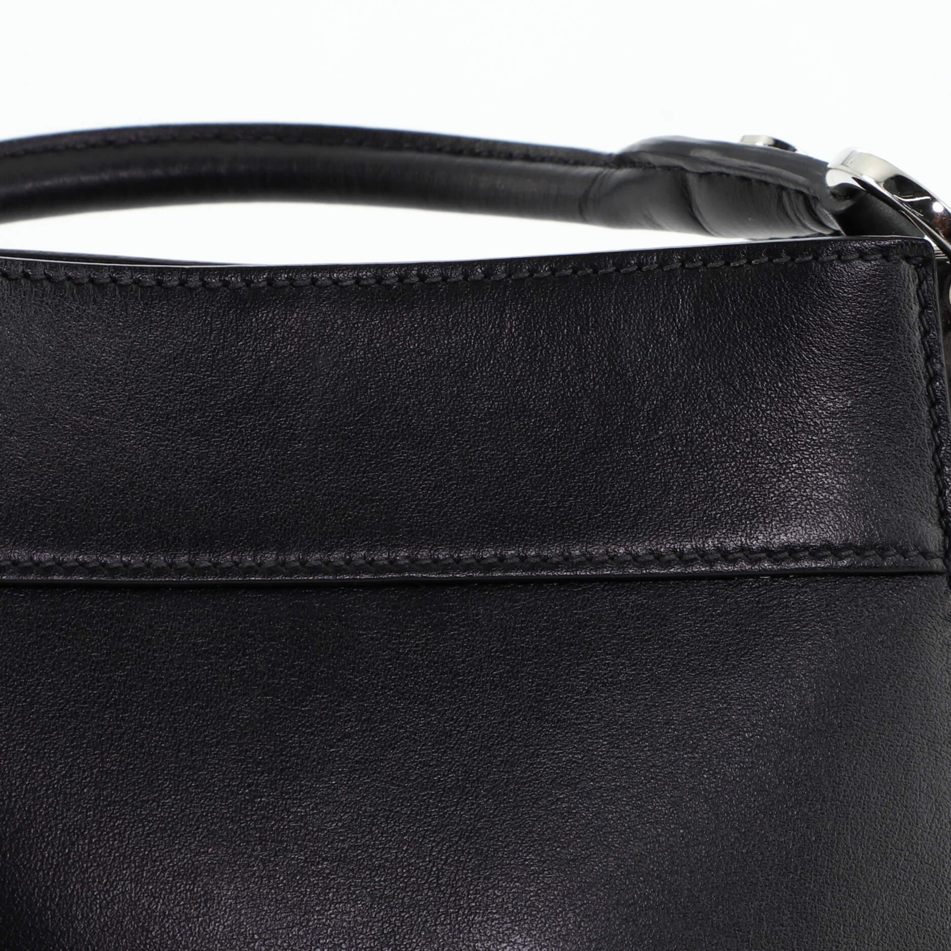 Black Prada Margit Hobo Leather Small