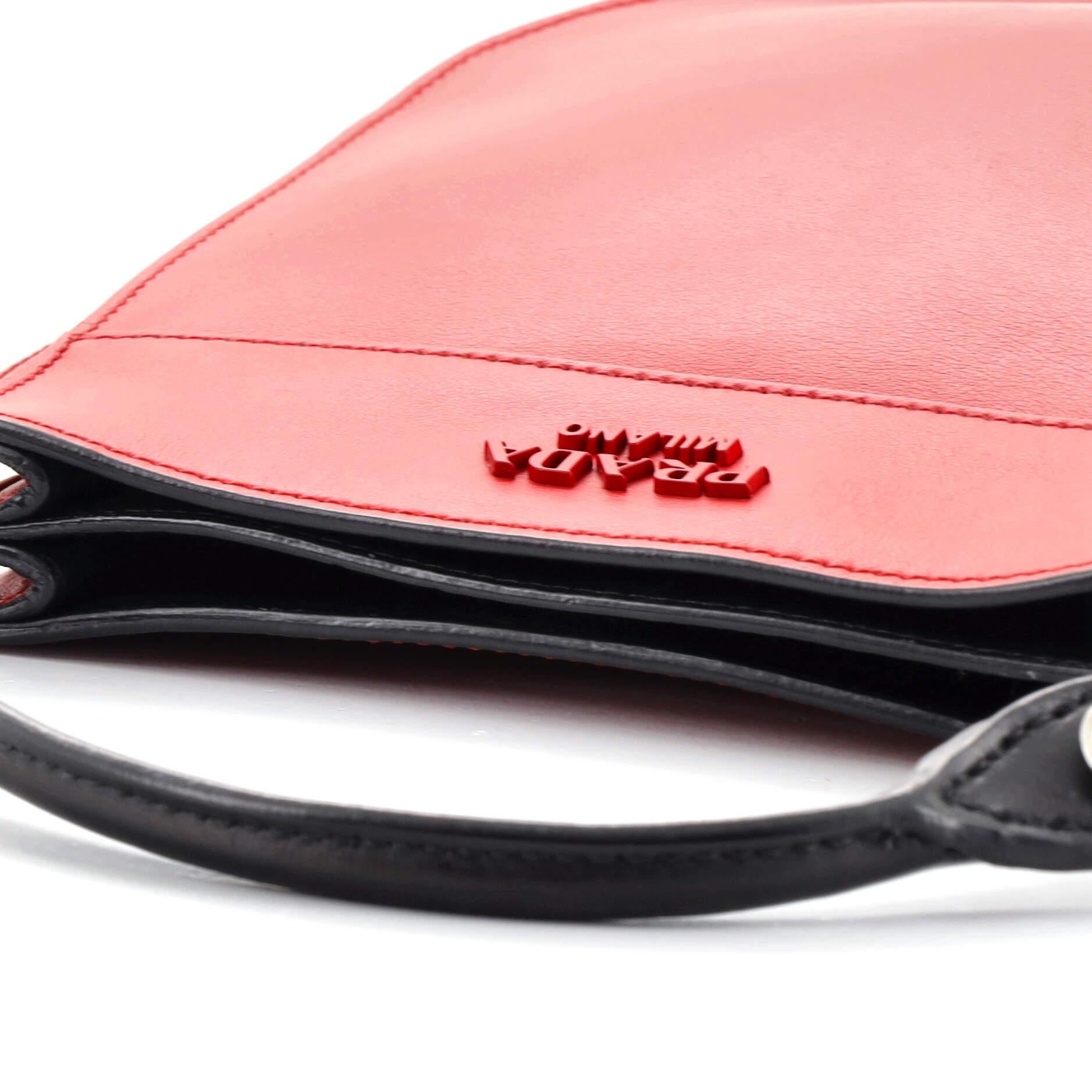 Prada Margit Hobo Leder-Lederstücke 2