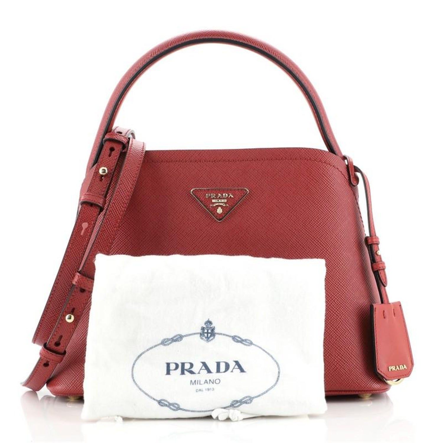 Prada Matinee Bag Saffiano Leather Small at 1stDibs | prada matinee small