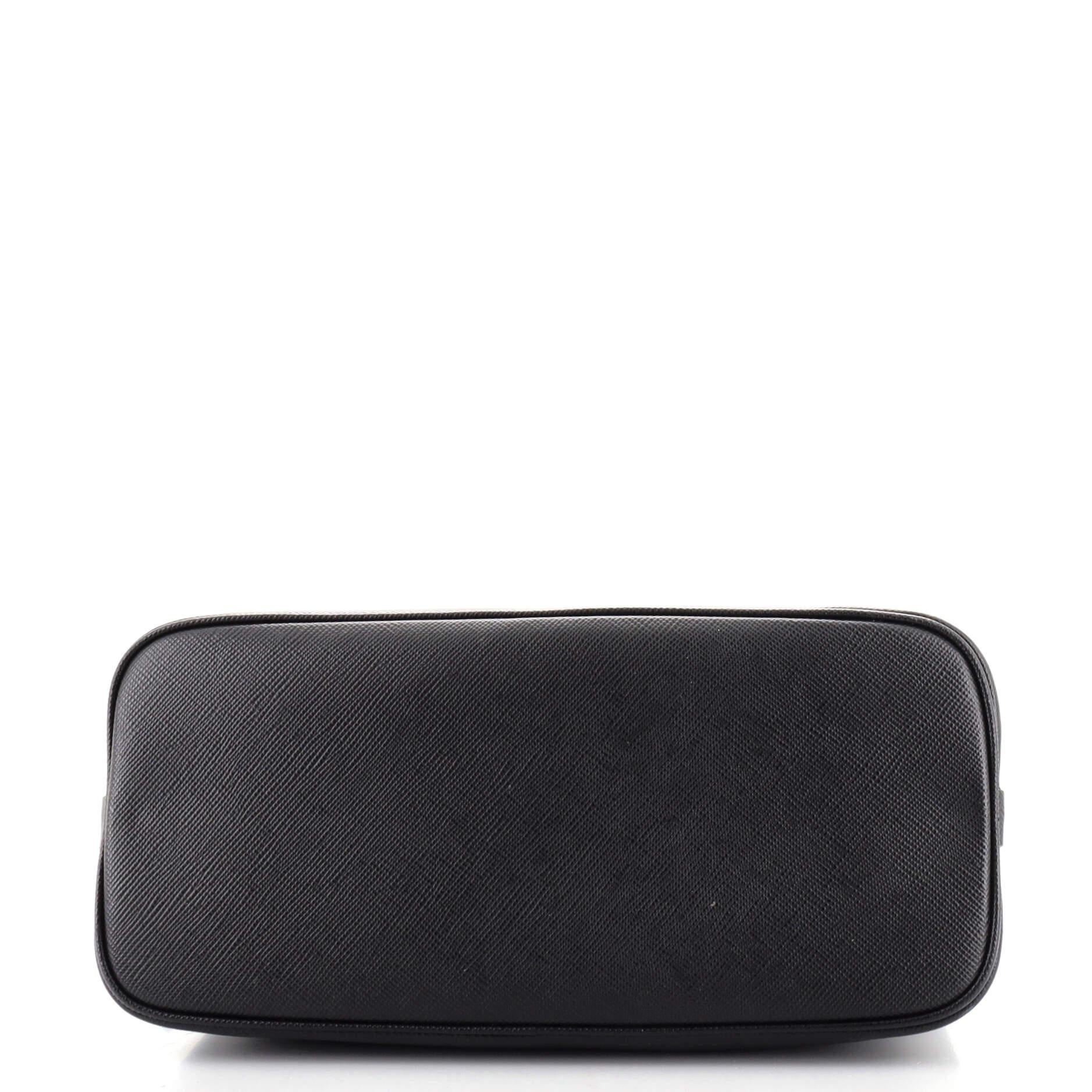 Black Prada Matinee Bag Saffiano Leather Small
