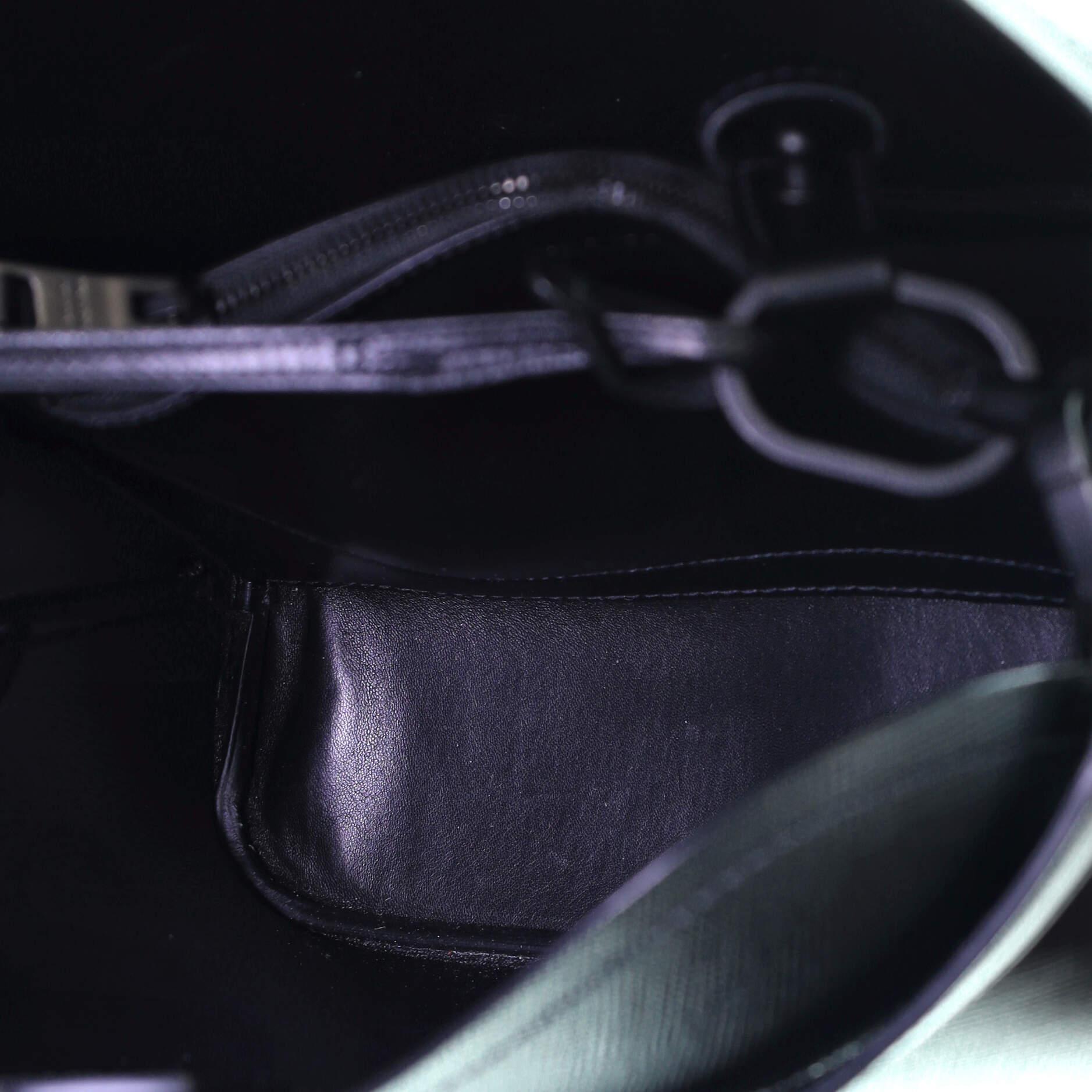 Prada Matinee Bag Saffiano Leather Small In Good Condition In NY, NY