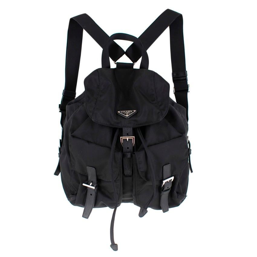 prada medium nylon backpack