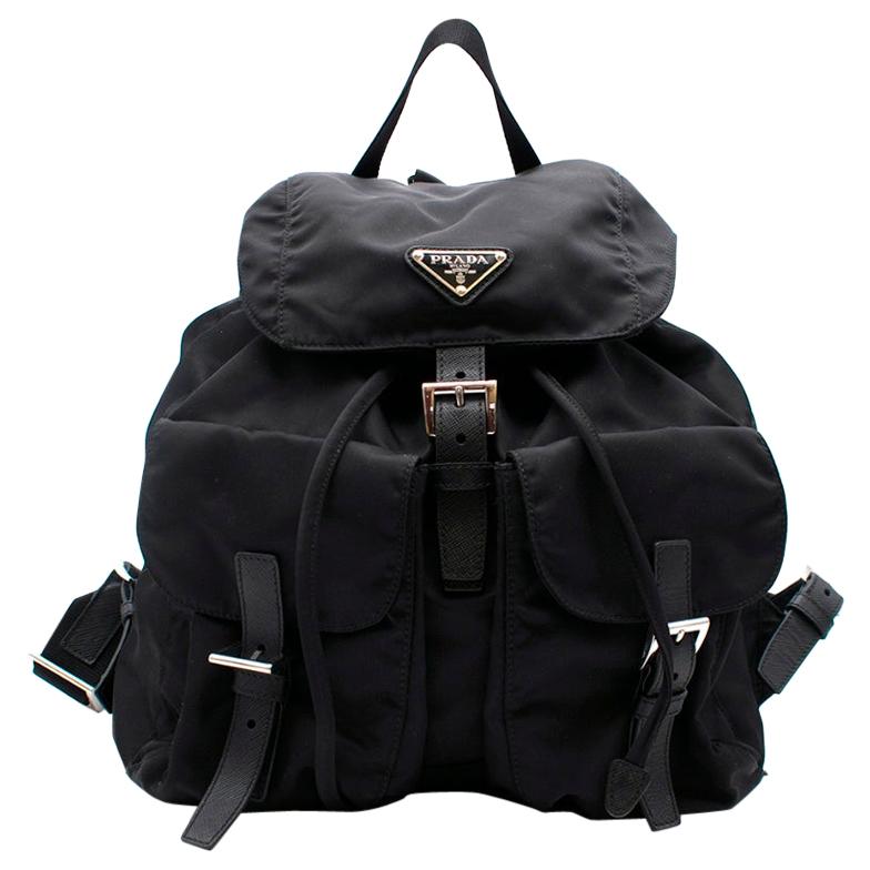 prada medium nylon backpack